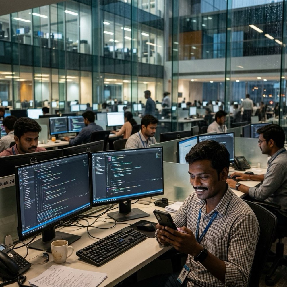 India Builds Modern for the World. It Runs Legacy at Home.